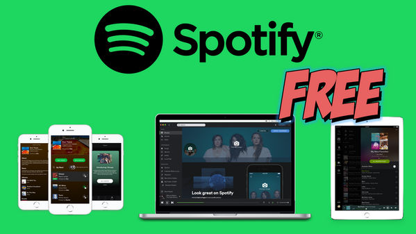 Difference between paid and free spotify app